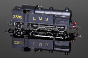Wrenn (P4 1981-82) "LMS 2385" Plain Black Livery Class N2 Tank 0-6-2T W2215-0