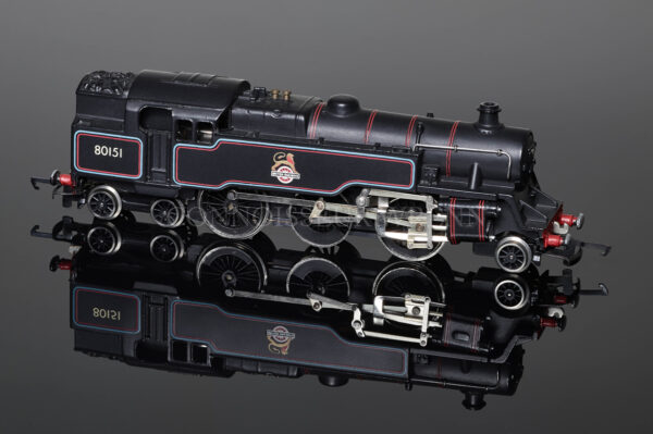 Wrenn W2279/5P BR Lined Black Standard Tank 2-6-4t running number 80151 Locomotive-0