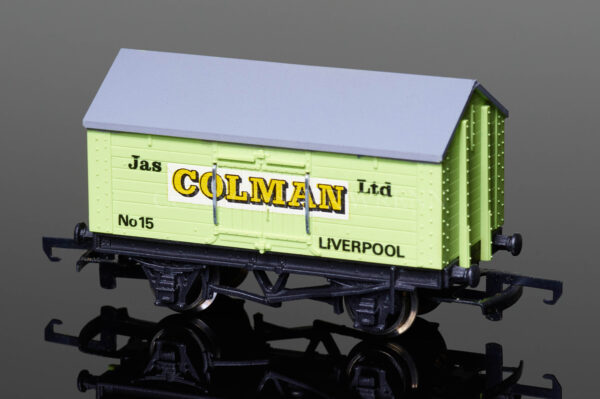 Wrenn W5024 Salt Wagon "Colman" 10T Low Roof Van Rolling Stock-2739