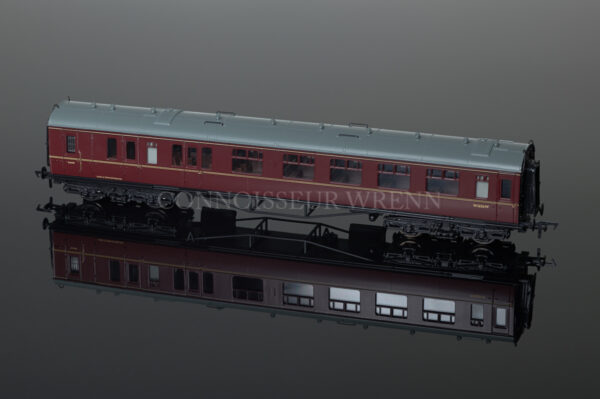 Bachmann Branch-Line Model Railways BR Maroon Collett Brake 2nd Coach 34-176-1744