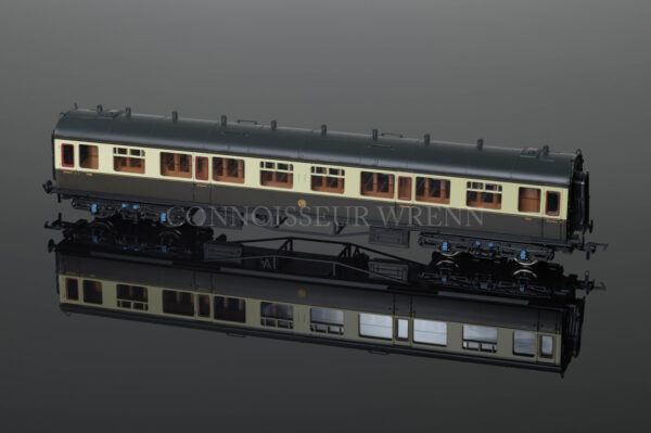 Bachmann Branch-Line Model Railways GWR Collett Composite Shirtbutton Coach 34-126A-0