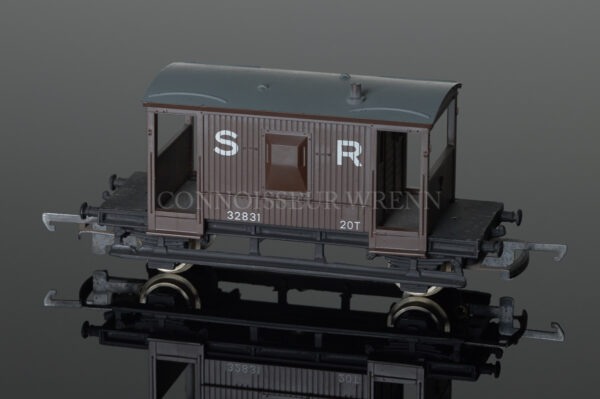 Wrenn S R Brown 20T Guards Van running no. 32831 model reference W5038-1653