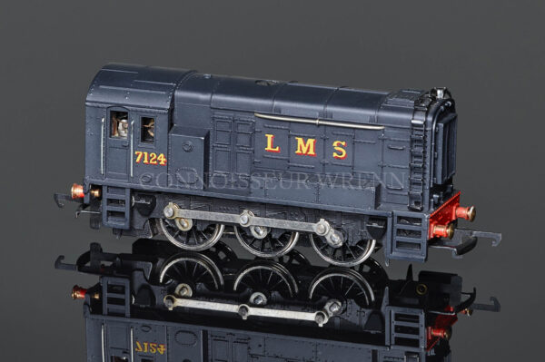Wrenn LMS Black Livery Class 08 Tank 0-6-0DS Locomotive W2233-0