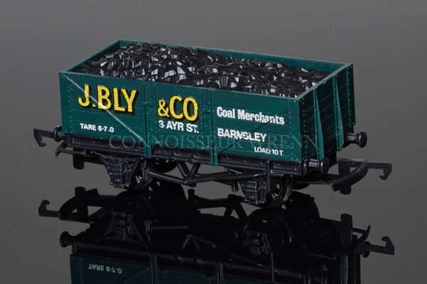 Wrenn Coal Wagon "J.BLY & CO" Barnsley alternative 10T open with load model ref. W5000-2173