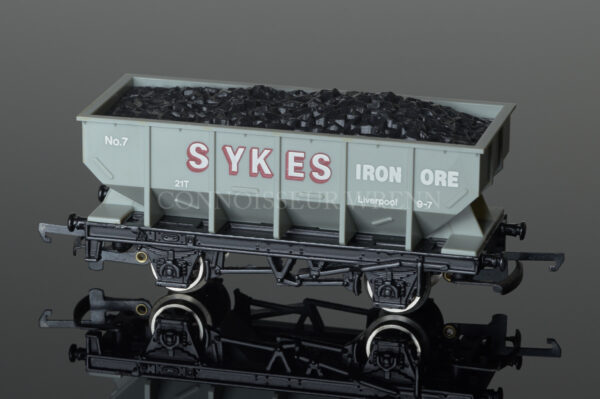 Wrenn Hopper Wagon "Sykes Iron Ore No.7" Grey Rolling Stock W5082-0