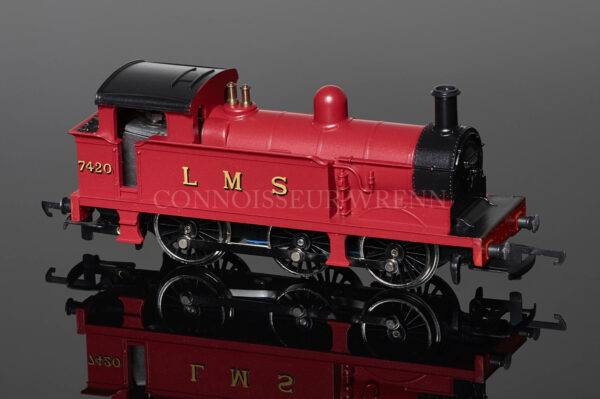 Wrenn W2204 "LMS 7420" Red Class R1 Tank 0-6-0T Locomotive-0