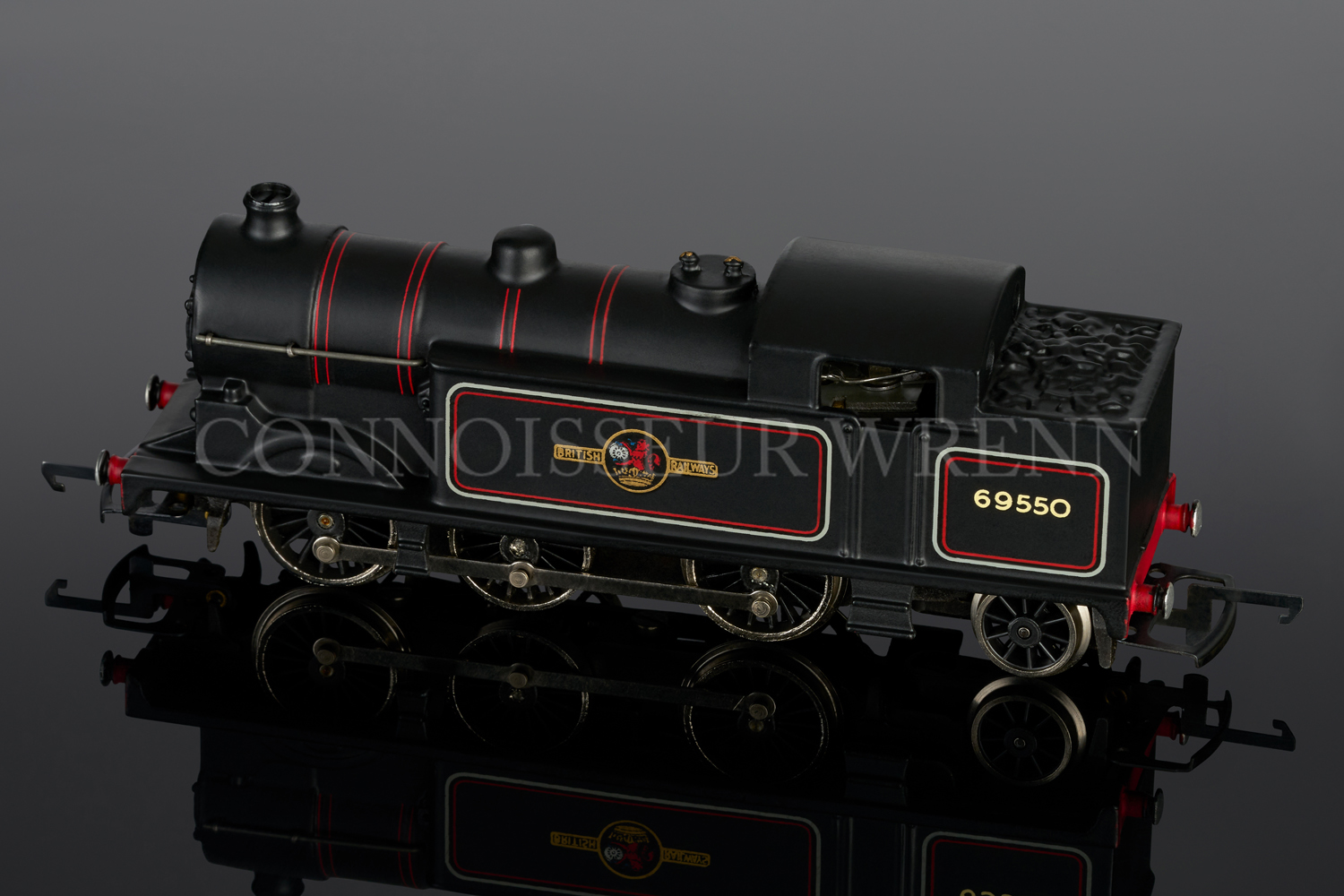 Wrenn Late P4 (May 84) BR Lined Black Late Emblem N2 Tank 0-6-2T model W2216 - Image 2