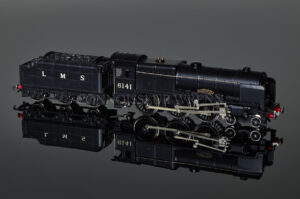 Wrenn "Caledonian 6141” Royal Scot Class 6P 4-6-0 LMS Black Locomotive W2293-0