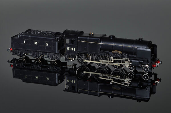 Wrenn "Caledonian 6141” Royal Scot Class 6P 4-6-0 LMS Black Locomotive W2293-0