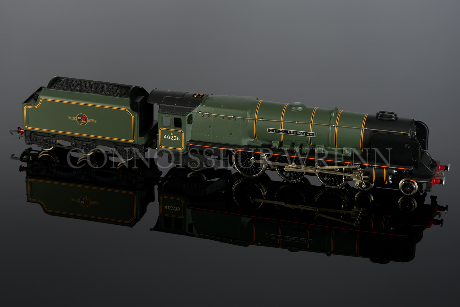 Wrenn P4 (Sept 1985) City of Birmingham 46235 Duchess 8P 4-6-2 BR Green W2228