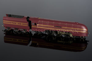Wrenn P4 (Aug-1985) Coronation Class LMS Maroon King George VI Streamlined W2302