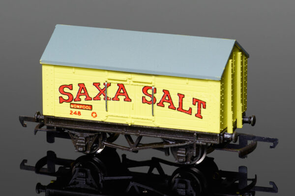 Wrenn Salt Wagon "SAXA SALT" 10T Low Roof Van Model W4665P -0