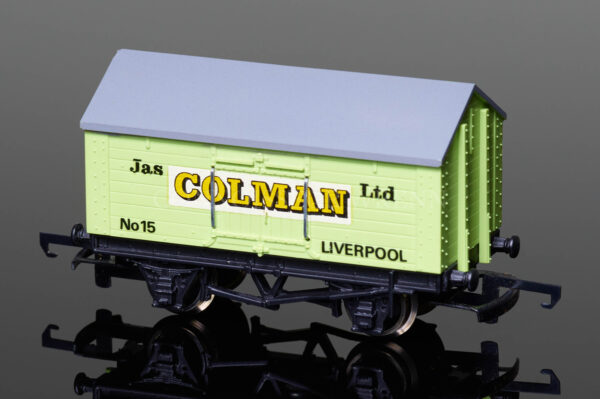 Wrenn Salt Wagon "Colman" 10T Low Roof Van RARE light writing W5024-0