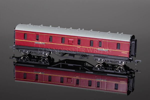 Bachmann Branch-Line Model Railways BR Maroon (EX LMS) 50ft Parcels Van 34-325A-0