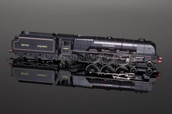 Hornby "City of Leicester 46252" BR Black 4-6-2 Duchess Class 7P Locomotive DCC R2722-0