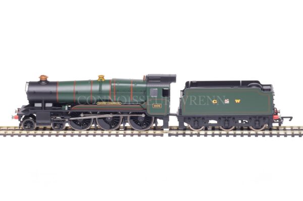 Hornby County Class "County of CORNWALL" 4-6-0 GW Green running no.1006 model R2937-0