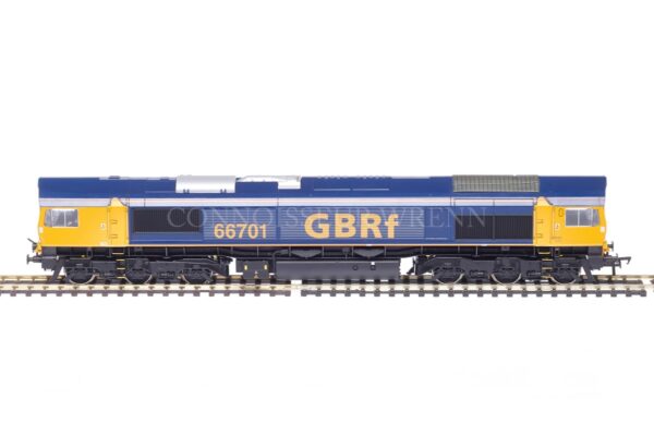 Bachmann "GBRf" CO CO DIESEL ELECTRIC Class 66 no. 66701 DCC FITTED 32-727-0