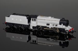 Wrenn WAR DEPARTMENT 302 GREY Class 8F 2-8-0 Locomotive W2281-0
