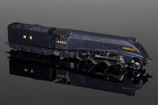 Wrenn P4 (Dec 89) "SPARROW HAWK" N.E. Black 4463 Class A4 Pacific Locomotive W2282-0