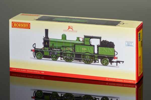 Hornby LSWR 488 Lined Green Adams Radial 4-4-2t DCC READY R3335-0