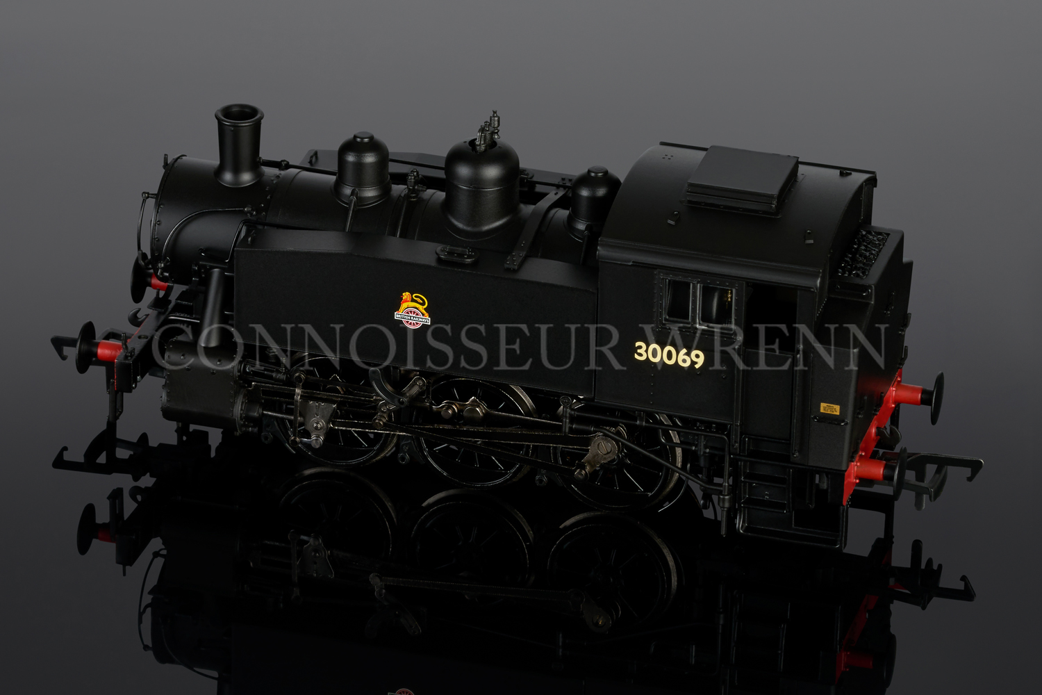Bachmann Branchline BR Black Early Emblem USA Class 0-6-0T MR-103 - Image 2
