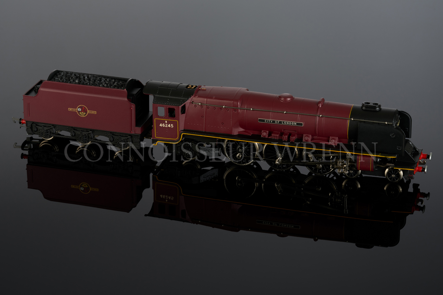 Wrenn P4 (Mar 1988) City of London 46245 Duchess Class 8P BR Maroon W2226 M2 5P