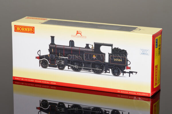 Hornby BR Lined Black Early Emblem Adams Radial 4-4-2t DCC READY R3333-0