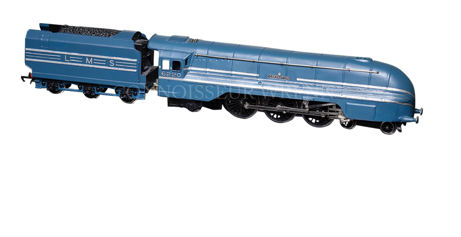 Nothing short of an exceptional LMS Coronation Class  locomotive! Built for a short period between 1986-1987. One of only 80 reported to have been produced. The locomotive is complete in every respect, includes its original box and packaging. Model reference W2301A