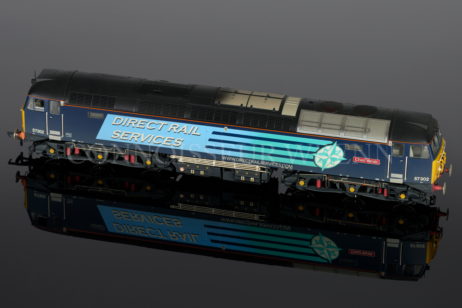 Bachmann Class 57/3 Direct Rail Services Compass Chad Varah Weathered 32-763A