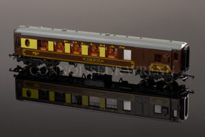 Wrenn Railways Pullman brown table Brake 2nd Passenger Car No.79 ref: W6000