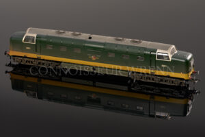 Bachmann Class 55 Deltic BR D9011 two tone Green Weathered Late Emblem 32-529B