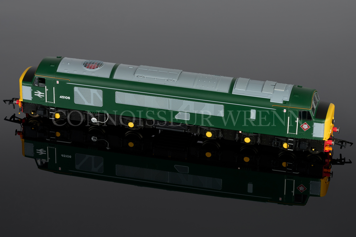 Heljan DCC fitted Class 45/1 Railtour Green 45 106 (HI Headlights) ref: 45501 - Image 2