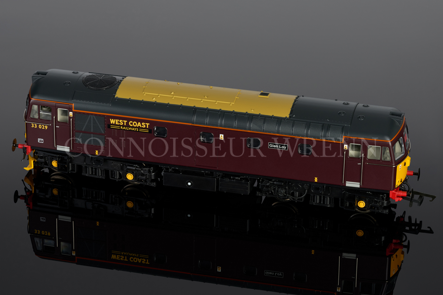 Heljan Maroon Class 33/0 West Country Railways Glen Loy 33 029 ref: 33711 - Image 2