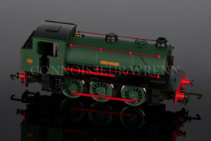 Hornby Class J94 0-6-0 Tank Engine Cadley Hill no. 1 unlined Green model R2454