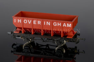Wrenn Hopper Wagon Hoveringham Red/Brown no numbering model W5036