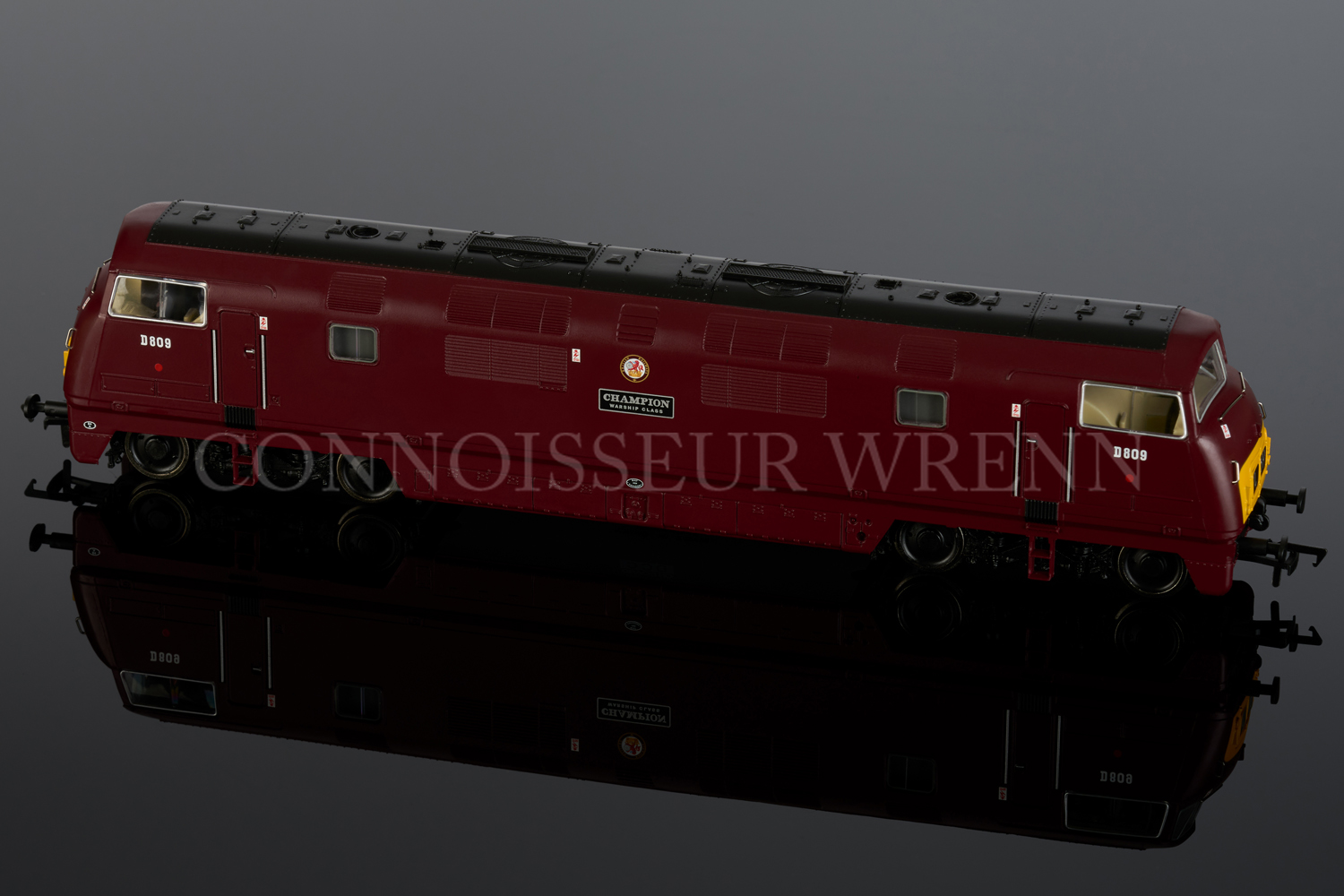 Bachmann DCC fitted Class 42 Diesel D809 BR Maroon Champion ref: 32-050DC - Image 2